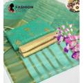 Fashion Vista Pure Organza Bunch 3 PC Unstitched Suit With Organza Zari Lining Dupatta and Maysori Trouser - Unstitched Fabric For Women - Dress For Girls - Dress For Women - 06 Colors. 
