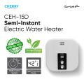 Cherry INVERTER Series CEH-15 D Electric Water Heater  Digital Watt Control (800W/1200W/2000W) & Temperature Control, Inverter Energy Saving Technology Geyser. 