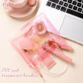 PINKFLASH PVC PINK Handbag & Gift bag Waterproof PVC Travel pouch/Cosmetic pouch/transparent bag. 