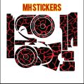 Engine kit fancy pvc Stickers For all 70cc Bikes Engine Sticker Kit 70, Engine Sticker Kit 125, Fancy Engine Sticker Kit 70, Silver Engine Sticker Kit, Engine Sticker Kit 70 Silver,. 