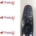 LG TV MAGIC REMOTE CONTROL FOR ALL SMART LG TVS COMPATIBLE FOR NEW AND OLD MODELS MODEL MR-20/19 WITH USB DONGLE SCROLL / UNIVERSAL CONTROL / POINTING FUNCTIONS | TRIPLE H. 