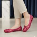 Rubber soft beautiful shoes for women. 