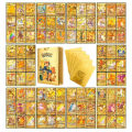 Limited Gold Pokémon TCG Set - 55 Card Collectors’ Box for Fans, Exclusive Gold Foil Edition. 