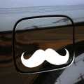 1Pc 4x11CM Mustache Car Stickers car styling vinyl decal sticker for Cars Acessories decoration LAPTOP MOBILE COMPUTER STICKER. 