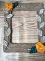 HiddenCraft ZM, Handmade Photo frame, Jute & Burlap Work Photo frame, Natural Jute Item, Elegant Home Décor, Wall Décor Piece, Rusty. 