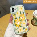chenyyka For Huawei P30 Case Fashion Literary Flower Pattern Colorful Lovely Cream Wave Border Soft Clear Shockproof Phone Cases Creative Camera Transparent Casing Simple Gentle Protective Cover. 