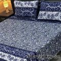 3 D double bed king size bed sheet 2 colors CS-613. 