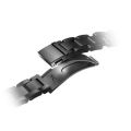 Uniq Osta Apple Watch Ultra Steel Link Strap with self-adjustable links fits 49/45/44/42mm – Midnight Black. 