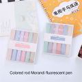 Marker Pen Highlighter Soft Marker Hand Account Stationery Markers Student School Pens Marker Alcohol Pen. 