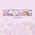 15CM Kawaii Tapioca Girl Plastic Ruler Multifunction DIY Drawing Tools Student Cute Rulers Double-Duty School Office Supplies. 