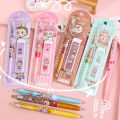 0.5mm Kawaii Labub Mechanical Pencil Set With Refill Leads Cute School Office Writing Pencils Stationery Gift. 