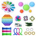 Dimple Fidjet Toys Pack Stress Reliever Fidget Toys Set Bubble Sensory Pack For Kids Adults S Figetget Pack Figit Toys. 