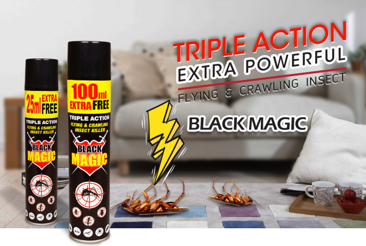 Pack%20of%2012%20Black%20Magic%20Triple%20Action%20Flying%20&%20Crawling%20Insect%20Killer%20325%20ml%20Mosquito%20Repellent%20Spray%20-%20Image%203