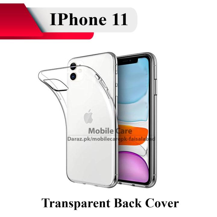 Apple IPhone 11 Transparent Back Cover Clear Crystal Cover For Apple IPhone 11