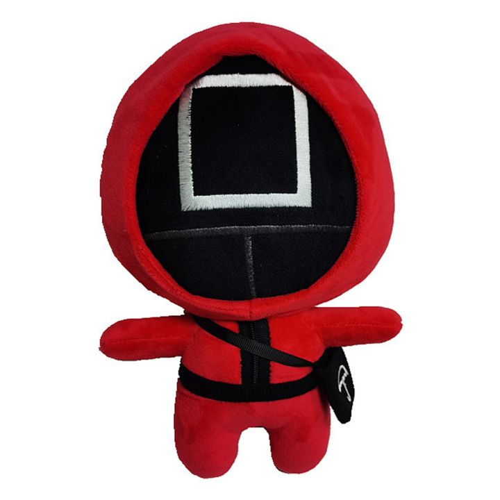 【shengxiong6525】12cm Squid Game Netflix Doll Plush Toy Cartoon Squid Game Halloween Christmas Gift C