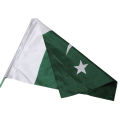 Pakistan National Flag With Plastic Stick, Hand Held Flags For Parties & Function, Decorative Table Jhanda For Office & School Pak Parcham 1947 14th August Happy Independence Day Celebration Parties Decor Supplies Photo Booth & Party Prop Flags. 