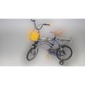 Kids Bicycle  With Front Basket & Supporting Tire 3-10 Years Old Baby. 