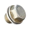 2Pcs Oil Pan Drain Bolt Plug with Washer for Acura Honda Accord Civic 90009-R70-A00. 