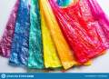 Pack of 100 - Plastic Shoppers for Shopping size 15x18 Big size shoppers. 