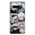 Jujutsu Kaisen Anime Gojo Satoru Phone Case For Samsung Galaxy S20 FE S21 S22 S23 S24 Ultra S10 Plus S10E S9 S8 + Art Coque Fund. 