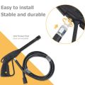 High Pressure Hose for Pressure Washers - 5 meter Threaded - 1 end M22 - 1 end M14 - for some Hyundai, Anlu, etc models - ask us for compatibility. 