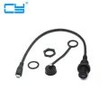 【All Of Me】Micro USB 2.0 Mount Connector IP67 Waterproof Cable 30cm Micro-USB 5pin Male Extension cord cables Water Proof. 