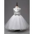 Beautiful silver party wear frocks for baby girl. 
