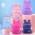 Water Proof Korean Style Cute Backpack for Kids Girls School bag 7 to 10 years old, 1-2-3 Grade Primary School Students Ultralight Spinal Burden Bag Pack. 