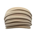Extra wide Yoga headband Breathable Elastic Fold Hair band Ladies Wide Sports turban for Yoga Sports Outdoor activities Exercise Fashion accessory. 