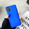 Silicone Solid Neon Fluscent Yellow Green Phone Case For iPhone 13 12 11 Pro Max X XS XR 8 7 Plus SE 2020 Case Soft Cover Red. 