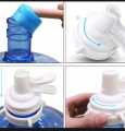 Nozzle-Dispenser Nozzle Bottle - Large Water Bottle Nozzle - Convenient Solution for holding, handling and pouring of water from 19 L water bottles  Durable, Washable and Reusable.   Adjusts to all ~19 Liter Water Bottles. 