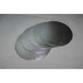 Cake Board Round silver. 