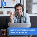 Oneodio A71D Fusion Fixed Wired Over Ear Headsets with detachable B00M Mic 40mm Driver Super EQ Bass Studio Headphones Professional Monitor Recording In-Line Mic For PC Laptop Mobile Home Office Super Gaming Experience Best Price. 