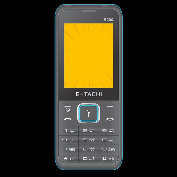 Etachi E200 Lite, Without Camera, 2.4 Inch Display, 3200mAH Big Battery, DUal Sim, PTA Approved, 3 Super LED Torch, Auto Call Recording, Reject Unknown Callers, Wireless FM radio, Audio & Video Player, 1 Year Brand Warranty