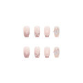 24Pcs Exquisite Pearl Butterfly Fake Nails with Glue DIY Art Design False Nails Wearable Nails Stylish Pattern Artificial Nails. 