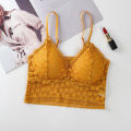 Sexy Japanese Spaghetti Strap Bow Bra Mini Skirt Panties Lingerie Set For Women Transparent Lace Padded Bra Underwear Outfits. 
