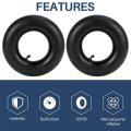 2 PC 4.10/3.50-4 Inch Inner Tube Tire for Hand Truck Hand Cart Garden Cart Lawn Mower 4.10-4 Replacement Tube. 