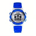 Luminous Sports Electronic Watch For Outdoor WR Multi Function Silicone Alarm Wrist Watch For Women Girls Boys Kids. 