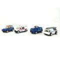 City Police Vehicles Die Cast Cars Set – 4 Pcs. 