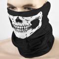 Discounted shop Skull Face Mask  Motorcycle Bicycle Half Face Skeleton Mask Halloween Outdoor Sport Headwear Half Sun Dust Protection. 