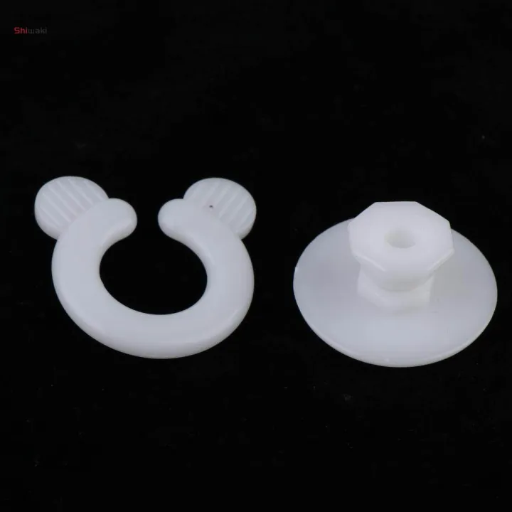 8%20Pcs%20ABS%20Bed%20Sheet%20Clip%20Clamp%20Grippers%20-%20Keeping%20Quilt%20Place,White/Blue%20-%20Image%202