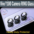 Vivo Y100 3D Camera Lens Glass  For Vivo Y100 Camera Glass And Screen Protector 100% Orignal Premium Quality Back Camera Protector. 