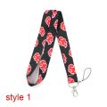 Anime Naruto Keychains Akatsuki Sharingan Keyring DIY Ribbons Halloween Fashion Unisex Cosplay Accessories Gifts. 