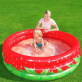 Bestway Sweet Strawberry Pool - 3-Ring Inflatable Play Pool, 66" x 15", Model 51145. 