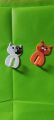 4 Pcs Self Adhesive Wall Hanging Clips Background Cloth Backdrop Sticking Clips Keys Hanger. 