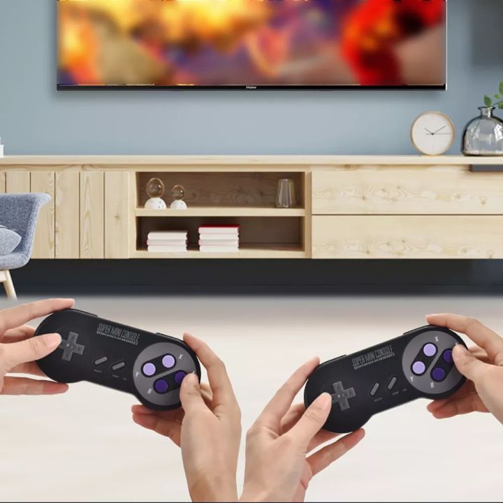 NEW%20SM8%20Video%20Game%20Consoles%20Video%20Game%20Consoles%20HDMI%2010000%20games%20Wireless%20Controllers%20double%20Gamepad%20for%20PS1%20SFC%20MAME%20Super%20Nintendo%20Birthday%20Gift%20-%20Image%205