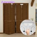 Child Safety Door Lock Child-proof Metal Bifold Door Lock Durable Rustproof Installation-free Cabinet Lock Buyers' Top Choice Aluminum Accordion Door Lock. 