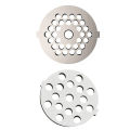 Meat Grinder Replacement Parts Included 2PC Cutter Cutting  2PC Meat Chopper Plates Mincer Part for MG30/60 Grinder. 