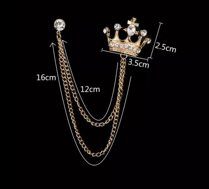 Crown%20Brooch%20For%20Men%20For%20Shirt%20Jacket%20Coat%20Wedding%20Party%20Jewellery%20Gift%20-%20Image%204