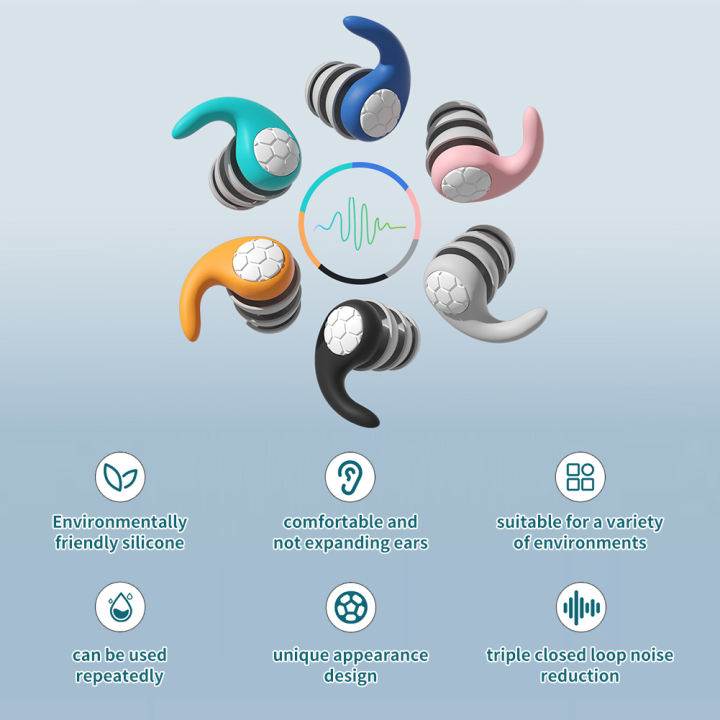 MeterMall%20Swimming%20Earplugs%20Water-proof%20Reusable%20Silicone%20Comfortable%20Ear%20Plugs%20For%20Showers%20Sleeping%20Surfing%20Other%20Water%20Sports%20-%20Image%208